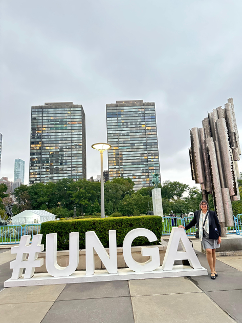 Marita Castelló en Cumbre Científica de la ONU sobre Salud Cerebral