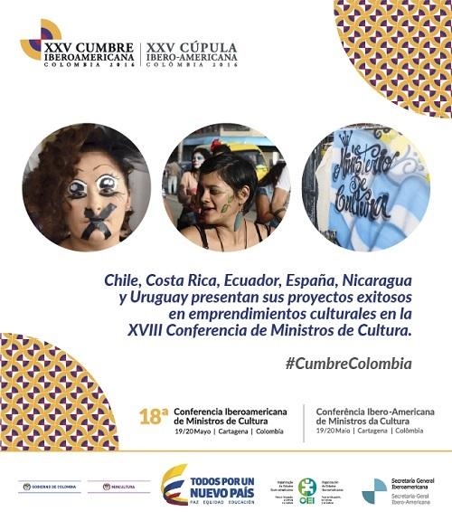 Afiches de la Cumbre Iberoamericana