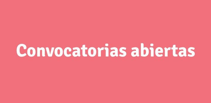 convocatorias abiertas