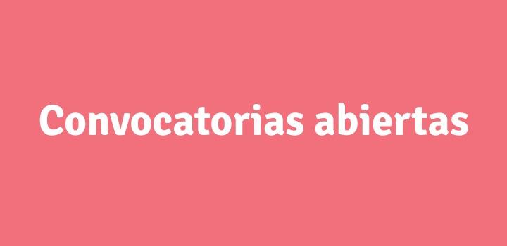 convocatorias abiertas