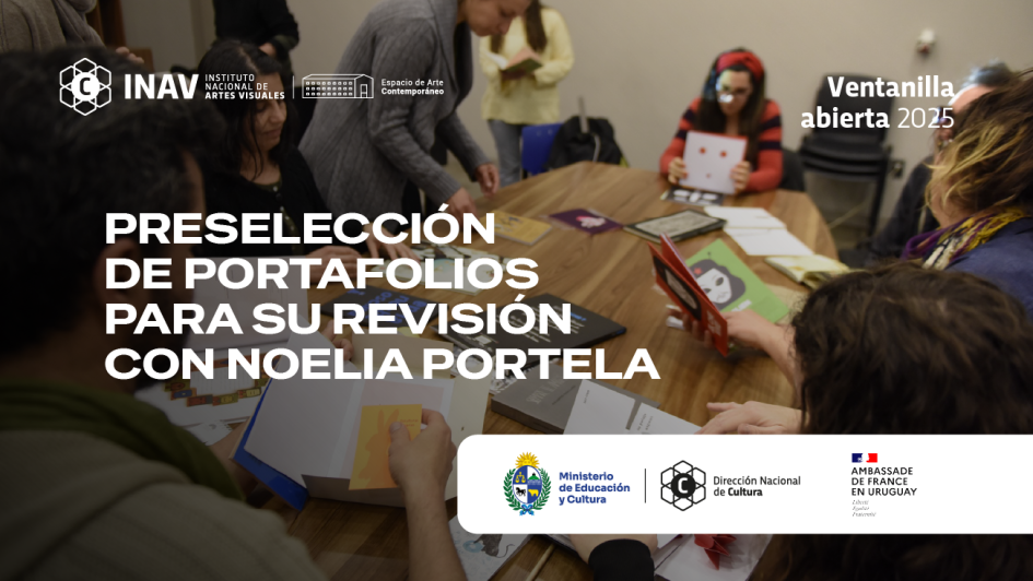 Ventanilla abierta: preselección de portafolios para su revisión con la curadora Noelia Portela Ventanilla abierta: preselección de portafolios para su revisión con la curadora Noelia Portela