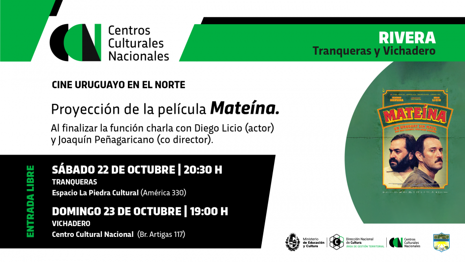 Se exhibirá ¨Mateína¨ en Tranqueras y Vichadero Se exhibirá ¨Mateína¨ en Tranqueras y Vichadero