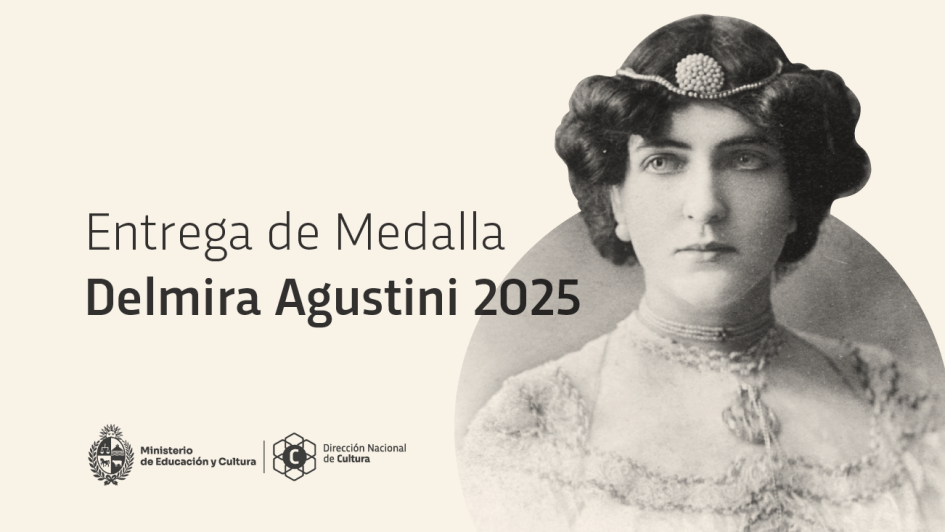 Medalla Delmira Agustini 2025