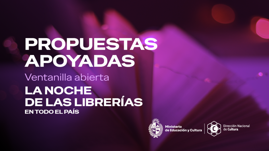 Ventanilla Abierta Noche de las Librerías: Propuestas seleccionadas