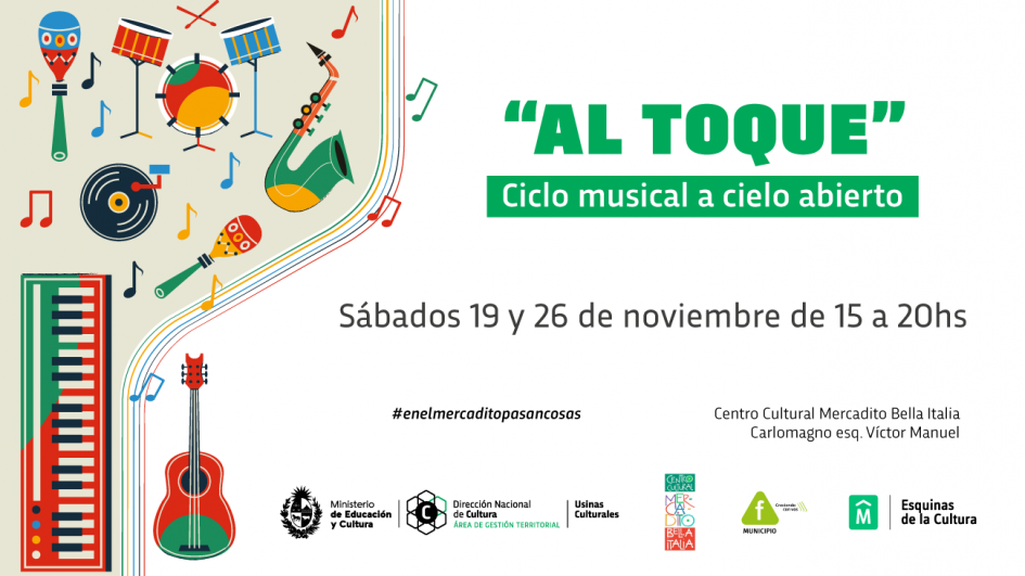Ciclo musical a cielo abierto en Usina Bella Italia Ciclo musical a cielo abierto en Usina Bella Italia