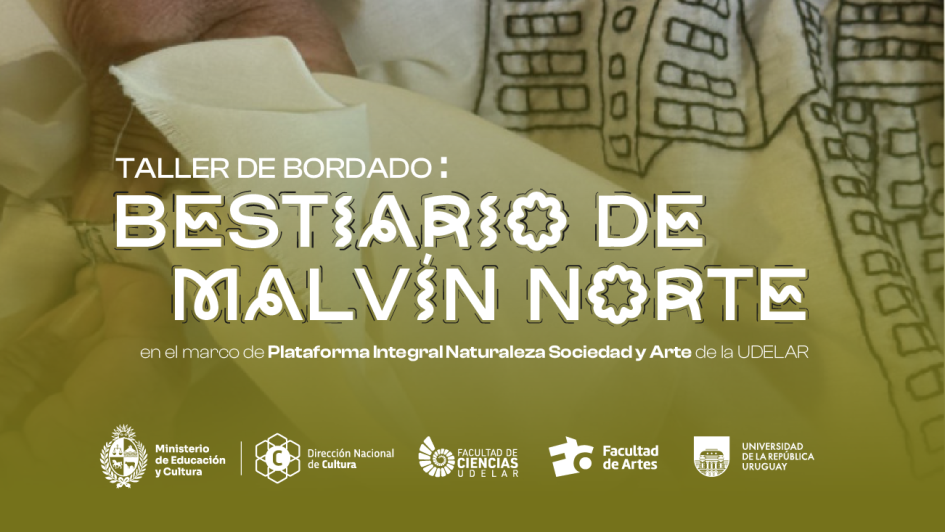 Propuesta de bordado llega al Centro Cultural Comunitario Malvín Norte Propuesta de bordado llega al Centro Cultural Comunitario Malvín Norte