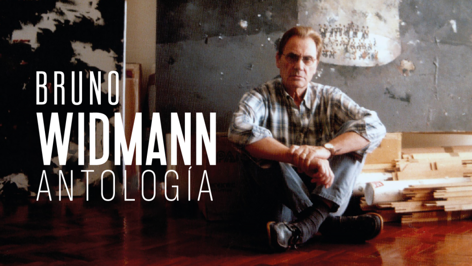 Bruno Widmann, una antología Bruno Widmann sentado en el piso