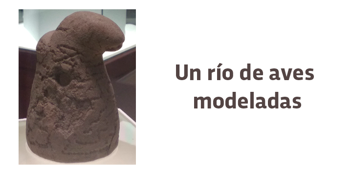 Exposición: Un río de aves modeladas Exposición: Un río de aves modeladas