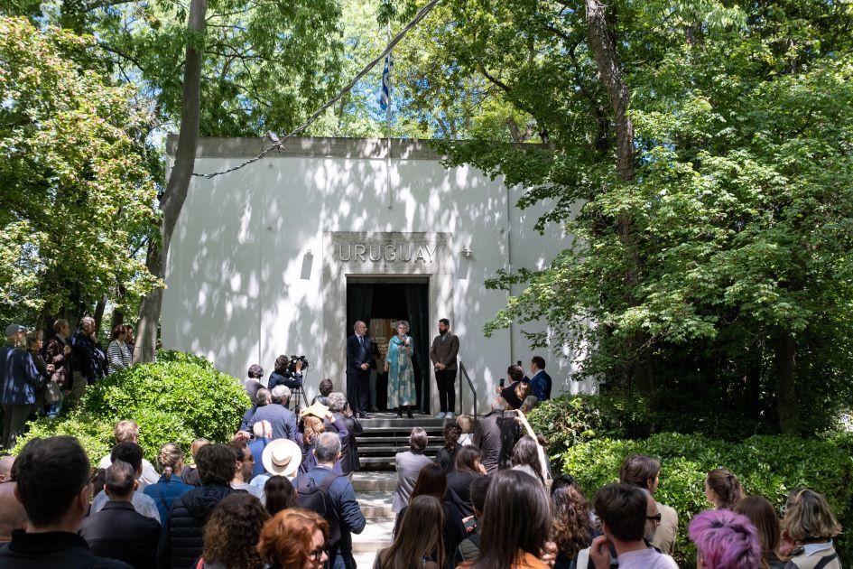Se inauguró el Pabellón uruguayo en la Bienal de Venecia. Se inauguró el Pabellón uruguayo en la Bienal de Venecia.