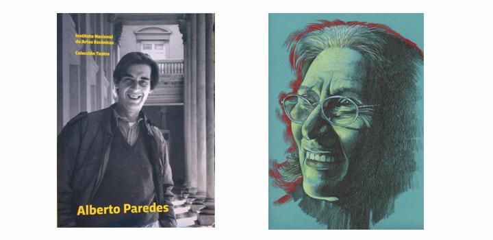 Portada del libro Alberto Paredes y retrato de María Azambuya Portada del libro Alberto Paredes y retrato de María Azambuya