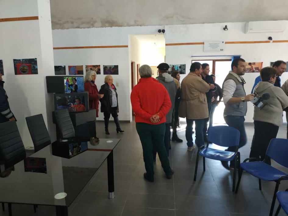 Recorrida en Rivera Participantes de la reunión