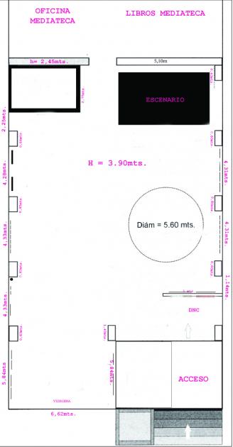 Plano de la sala Plano de la sala