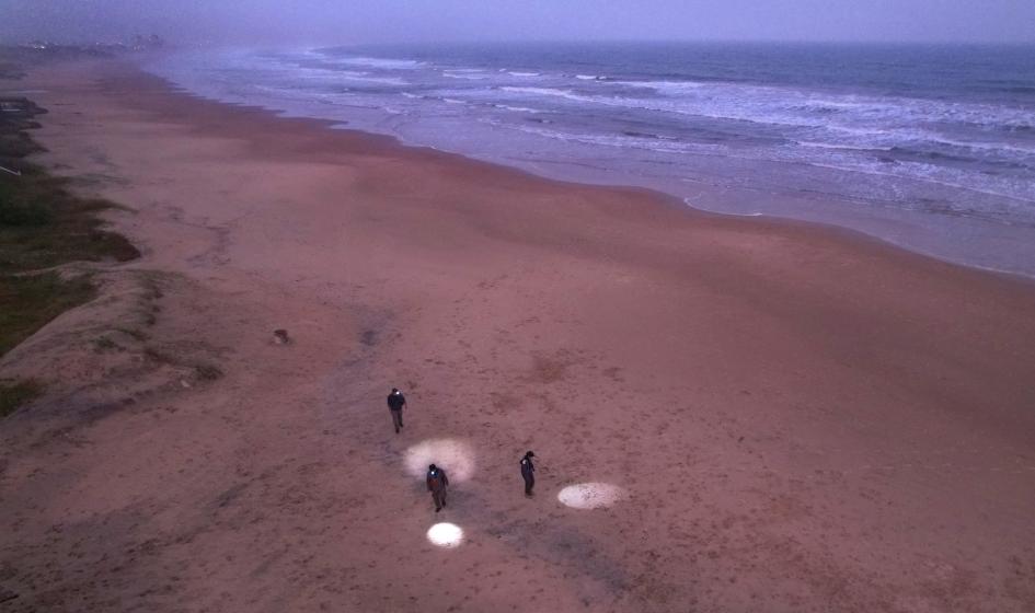 Primer muestreo del proyecto, realizado La Aguada, Arachania y La Serena (Rocha, Uruguay). Primer muestreo del proyecto, realizado La Aguada, Arachania y La Serena (Rocha, Uruguay).