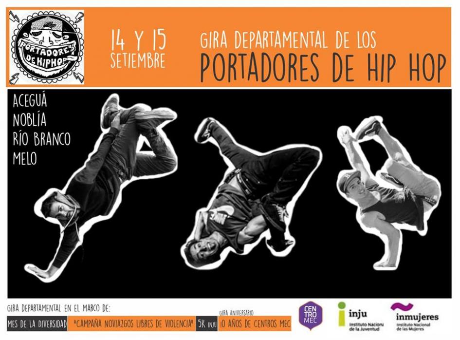 Afiche Portadores del Hip Hop Afiche Portadores del Hip Hop