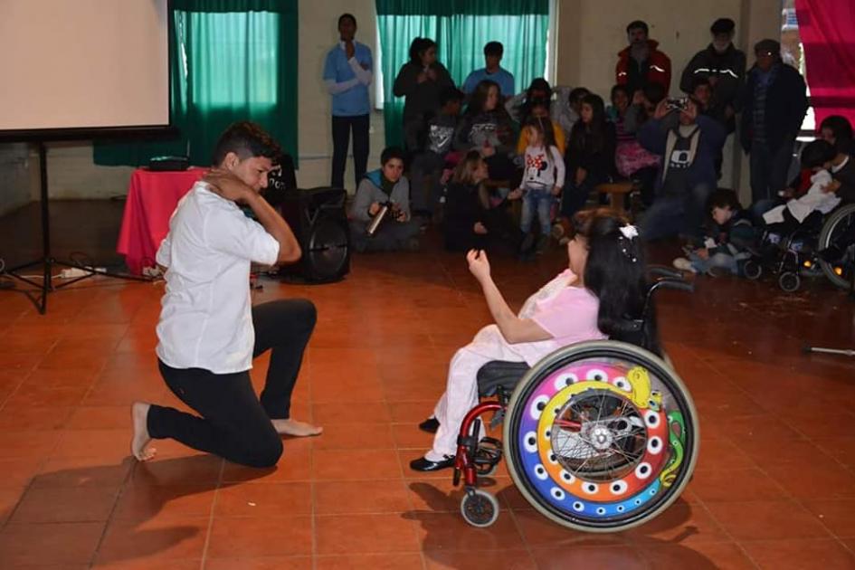 Presentación de danza Danza inclusiva
