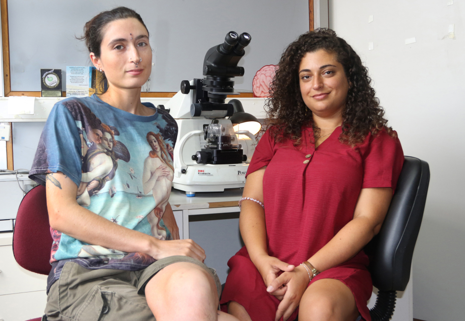 Investigadoras del Departamento de Señalización Neuronal y Glial