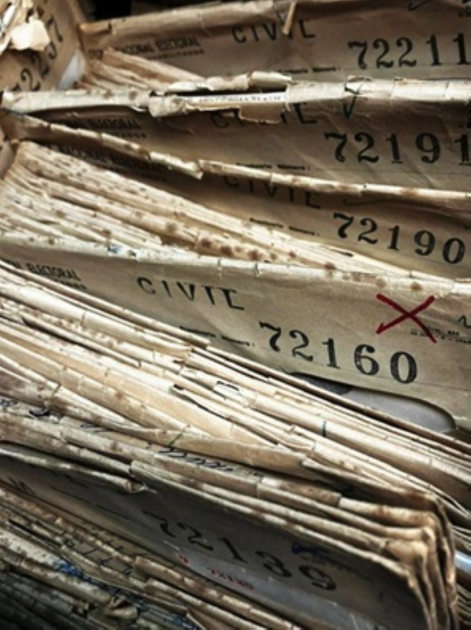Muestra de documentos del acervo del AGN. documentos
