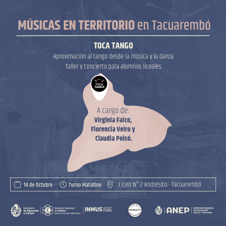 Taller de tango para alumnos liceales en Tacuarembó Taller de tango para alumnos liceales en Tacuarembó