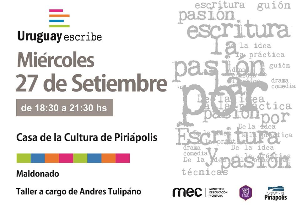 Uruguay Escribe - Segundo Semestre. Uruguay Escribe - Segundo Semestre.