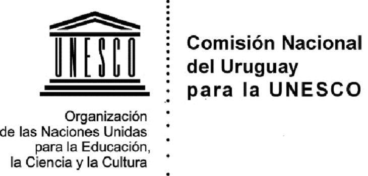 Logo de la Comisión Nacional de Unesco en Uruguay Logo Unesco y Comisión Nacional