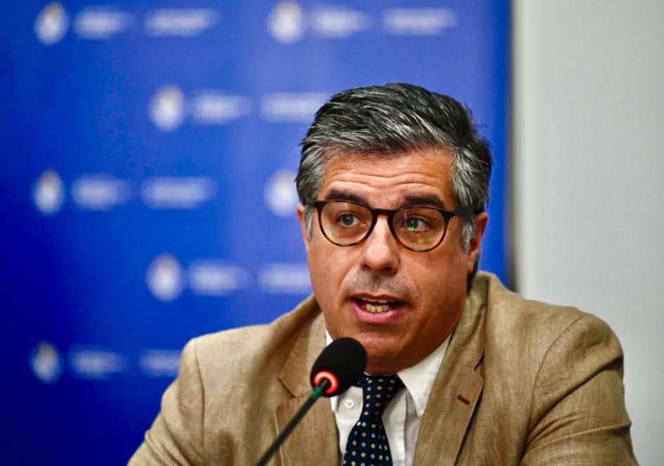 Valentín Trujillo, director de la Biblioteca Nacional de Uruguay. Valentín Trujillo, director de la Biblioteca Nacional de Uruguay.
