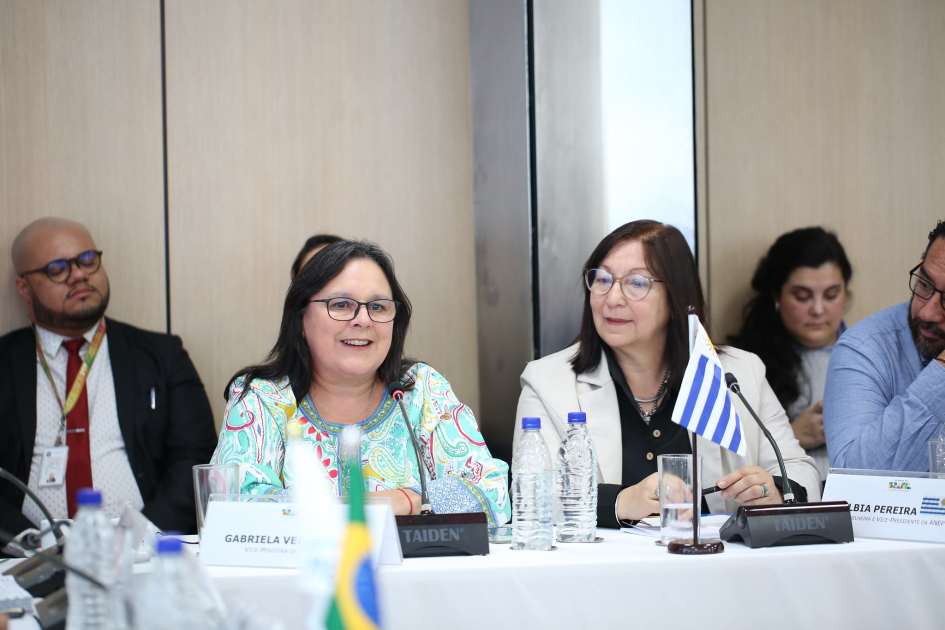 Gabriela Verde durante la 67.ª Reunión de Ministros de Educación del Mercosur. Gabriela Verde durante la 67.ª Reunión de Ministros de Educación del Mercosur.
