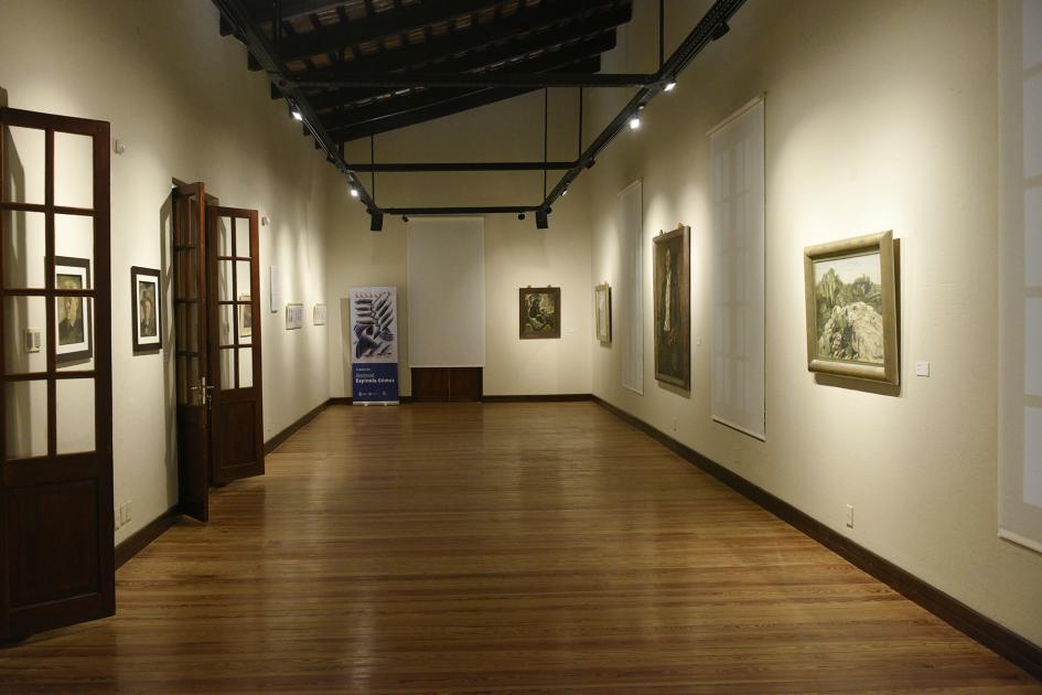 Sala de exposición.