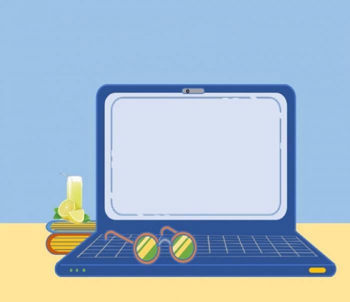 Notebook sobre la arena