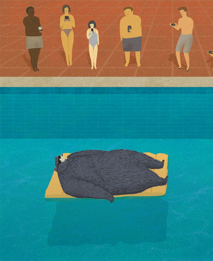 Adaptación de portada de catálogo de II Premio de Ilustración