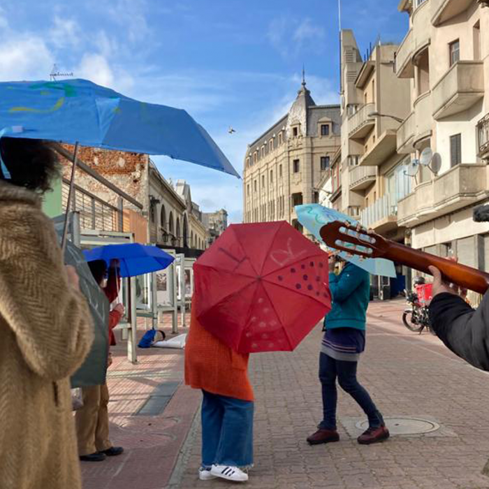 imagen de performance en Ciudad vieja