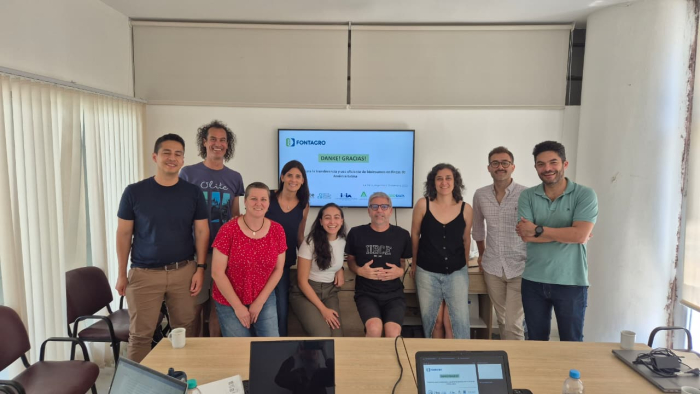 Equipo del IIBCE y del proyecto Fontagro en RELAR-PGPR 2025 y taller de intercambio