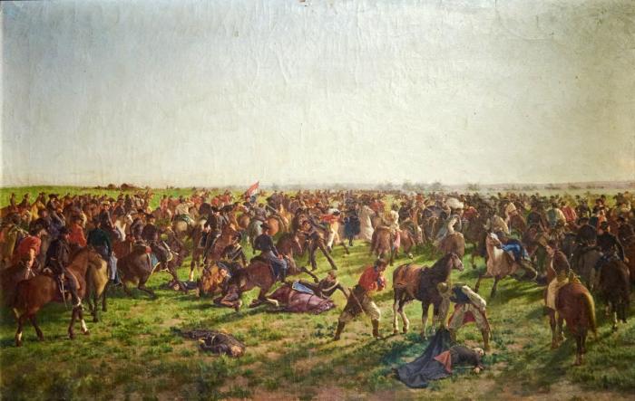 Cuadro "Batalla de Sarandí"