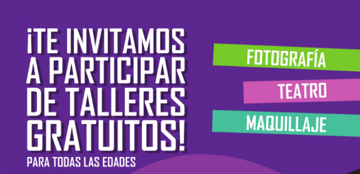 Afiche gráfico de los talleres 