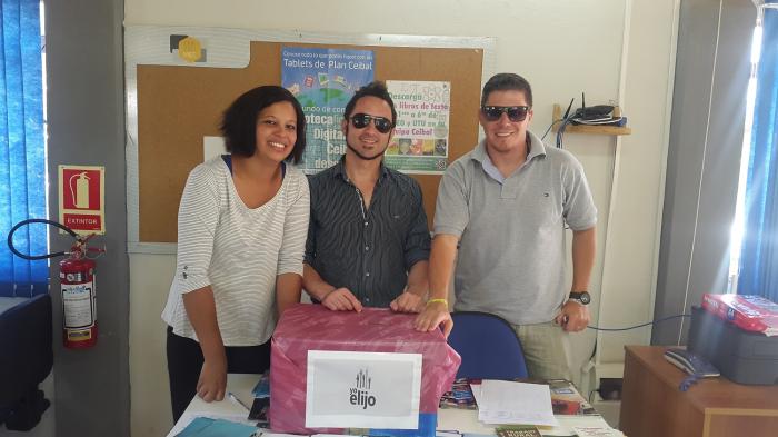 Votaciones en Centros MEC Artigas.