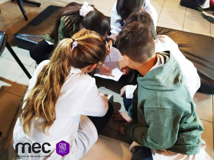 Escolares en actividad