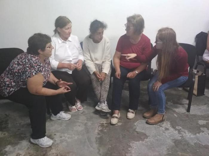 Personas participando de la actividad