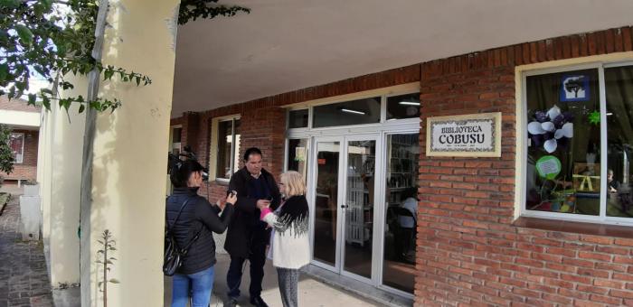 La directora de Centros MEC visitó Durazno Personas en reunión