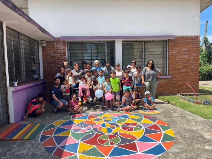 Niños y niñas del Cerro celebraron el cierre de actividades de este año