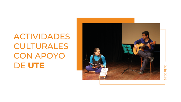 Actividades culturales con apoyo de UTE