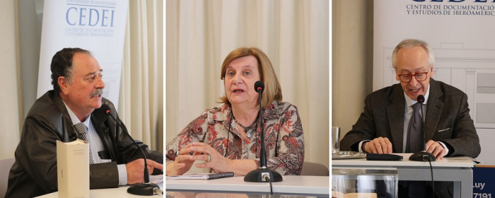 Leonardo Garet, Elena Ruibal y Fernando Aguerre presentaron "El Quijote de la Mancha"