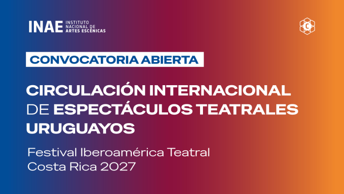 Abre convocatoria para la circulación internacional de espectáculos teatrales uruguayos en Costa Ric