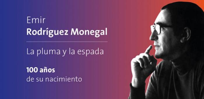 Flyer de Emir Rodríguez Monegal