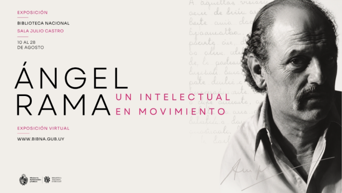 Afiche de la exposición virtual de Ángel Rama