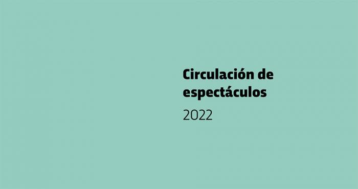 Circulación de espectáculos 2022