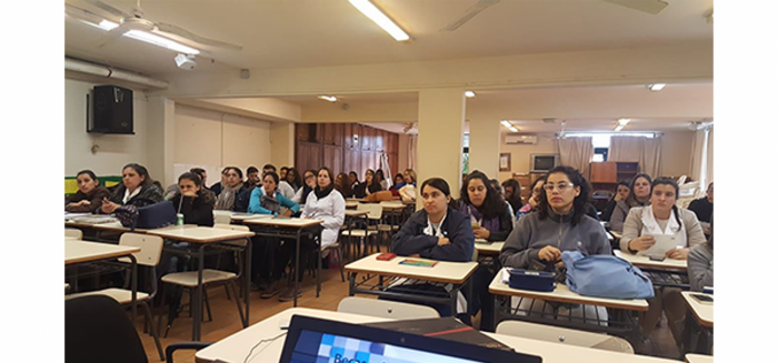 Público de la charla Personas en la charla