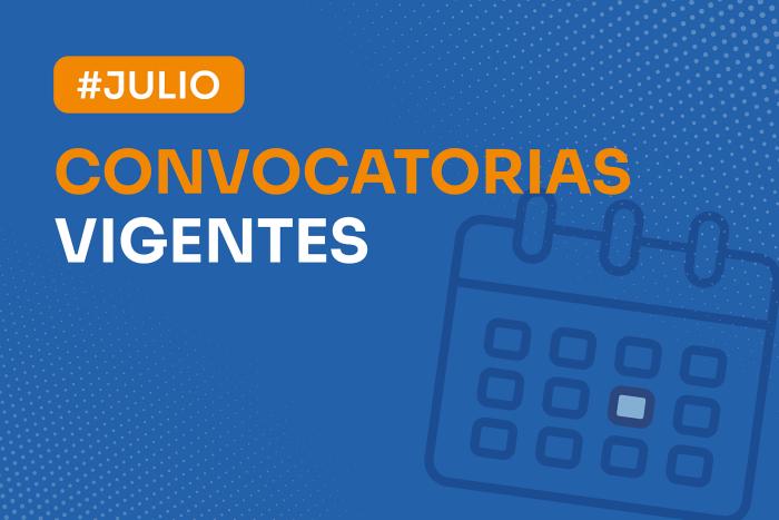 Convocatorias julio