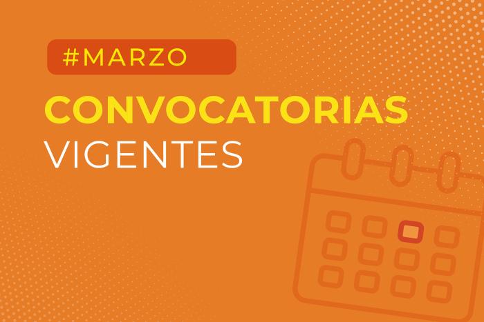 Convocatorias marzo Convocatorias marzo