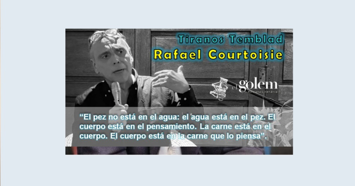 Revista “El Golem” y una selección de poemas de Rafael Courtoisie