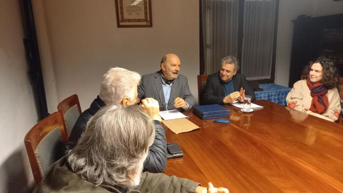 Imagen de Pablo Rocca y publico asistente