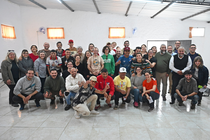 Participantes en una foto grupal